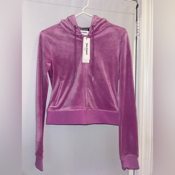 JUICY COTURE OG Big Bling velour hoodie - Picture 3 of 3